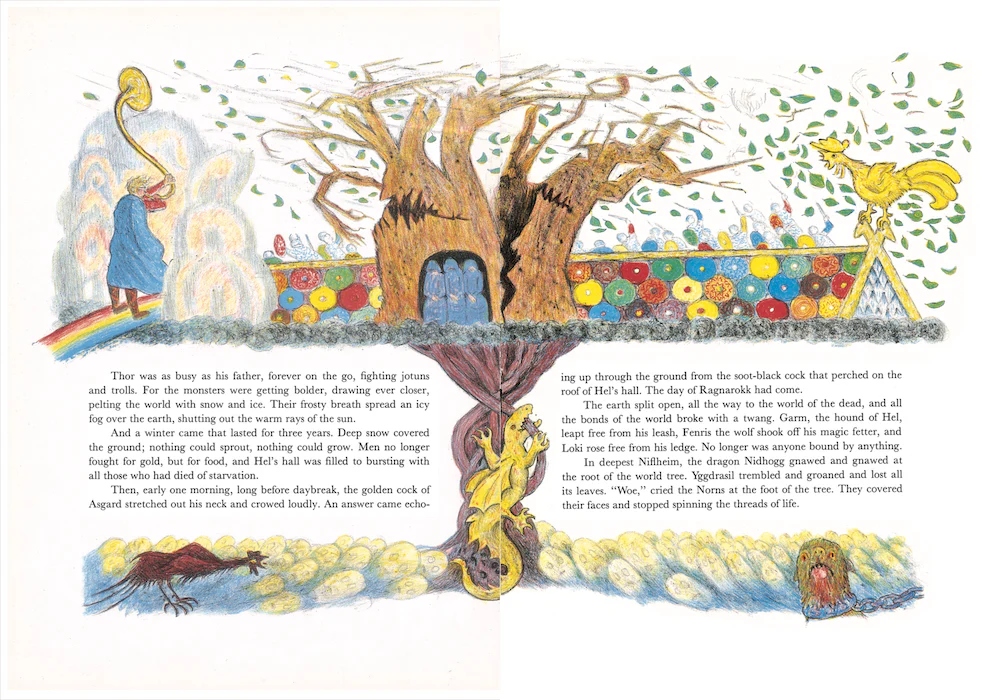 D’Aulaires’ Book of Norse Myths (Paperback) - Image 5