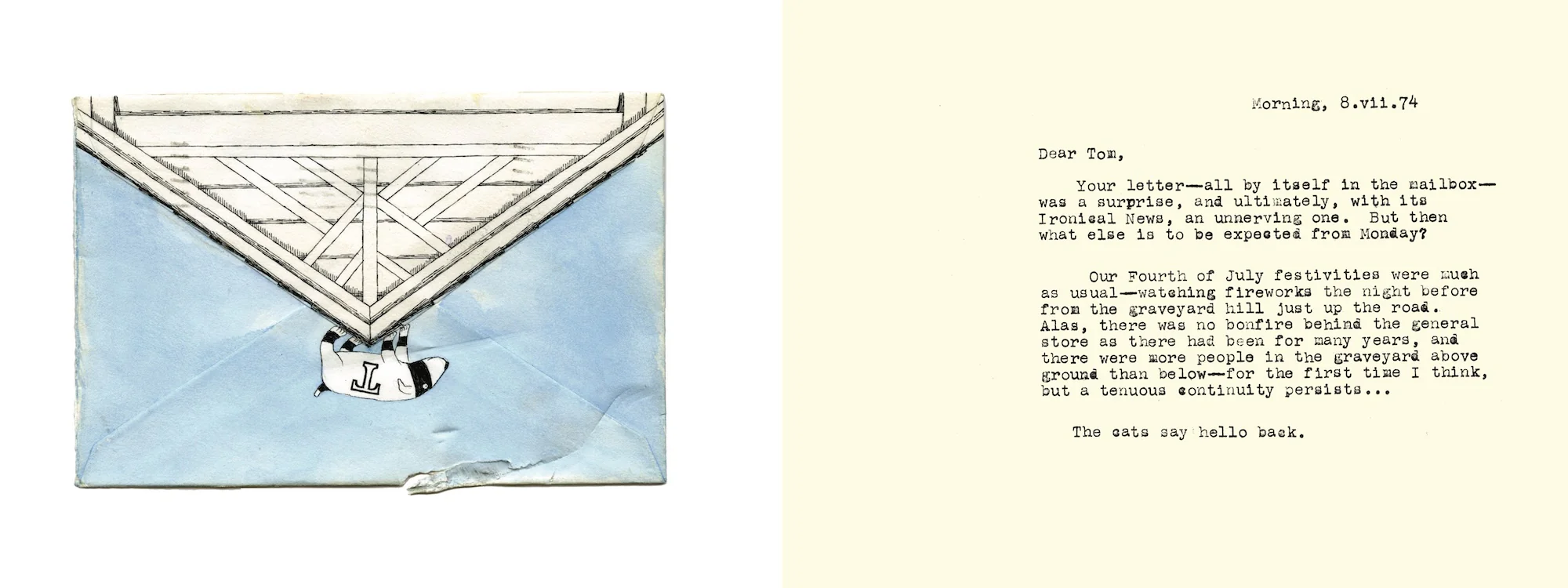 From Ted to Tom: The Illustrated Envelopes of Edward Gorey - Image 2
