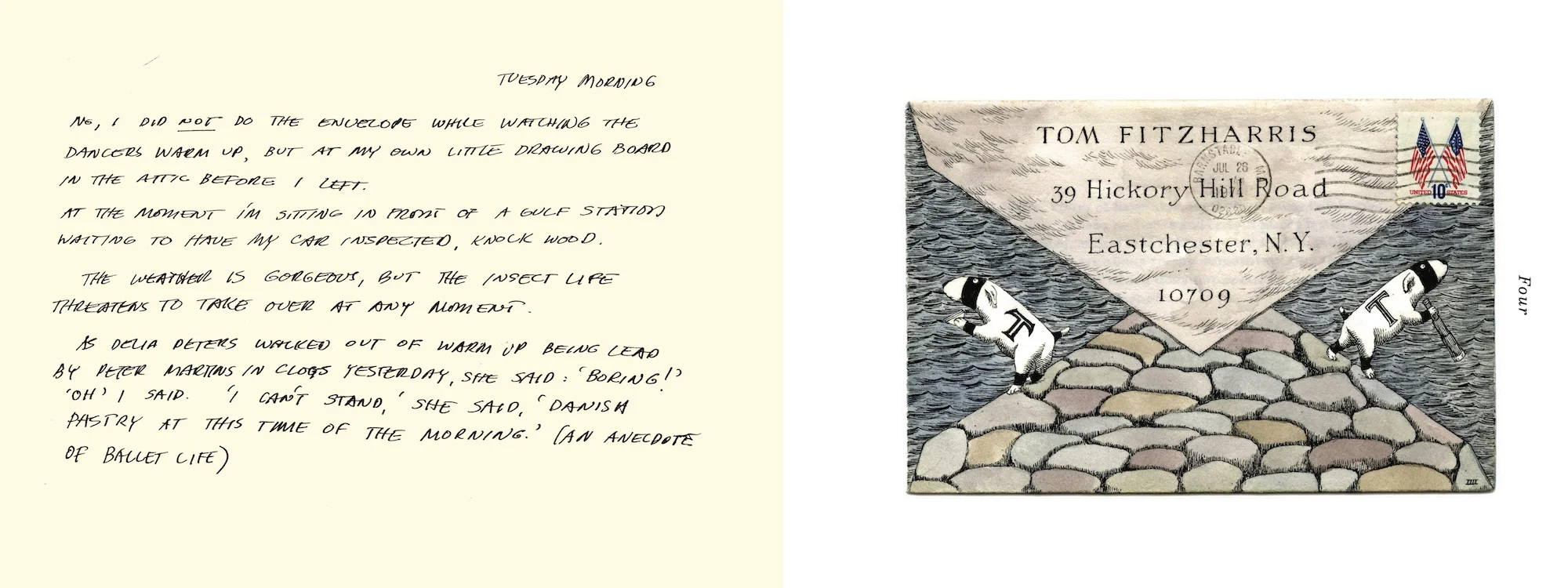 From Ted to Tom: The Illustrated Envelopes of Edward Gorey - Image 3